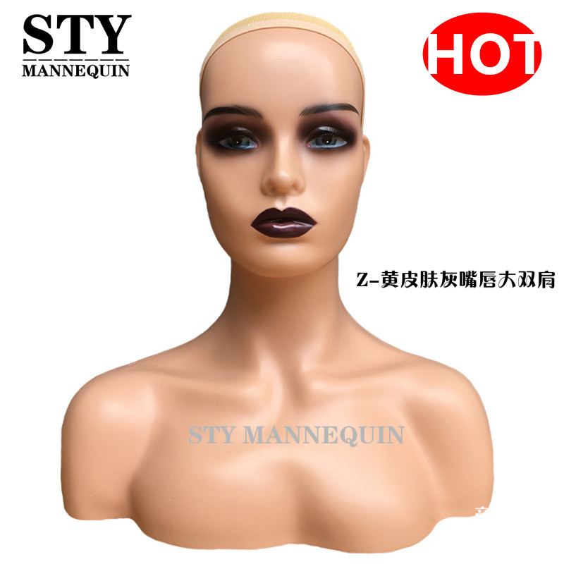 Picture of STY head model export best-selling dummy head model fashion female wig head model head model window display model head model