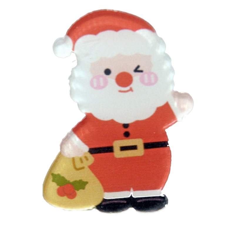 Picture of 2023 New Trendy Children's Brooch Girls Cute Ins Cartoon Halloween Santa Claus Accessories Badge
