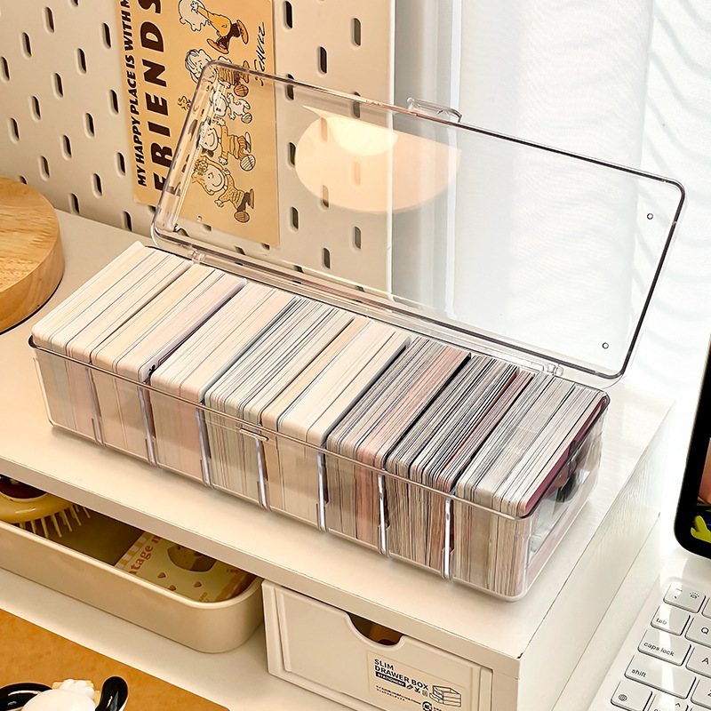 Small Card Storage Box Album Star-chasing Self-printing Set Split Children's Ultraman Game Flip Cigarette Bah Bah Bang Bang