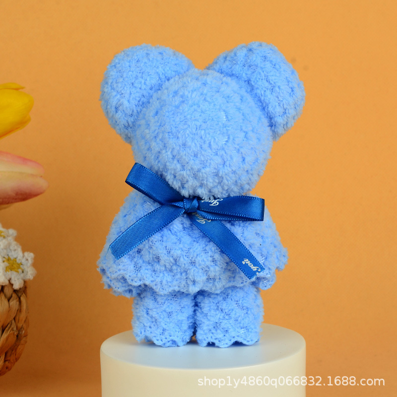 Picture of Pineapple towel bear shape shop supplies wedding gift Festival activities birthday opening small gifts wholesale