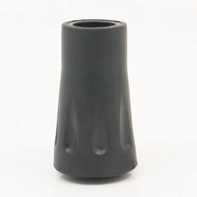 Picture of Outdoor Trekking Pole Tip Cover Crutch Cane Accessories Non-Slip Protective Cover Round Plastic Trekking Pole Foot Cover