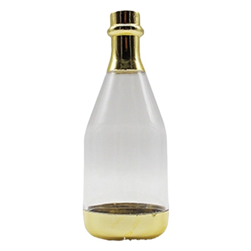 New creative personality candy box wedding new candy box transparent champagne bottle plastic wine bottle small candy box wholesale