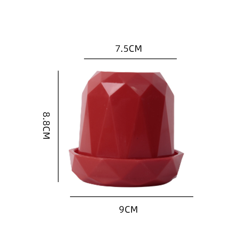 Picture of Factory spot plastic diamond color Cup new with base Dice Cup diamond surface swing Cup bar KTV Entertainment