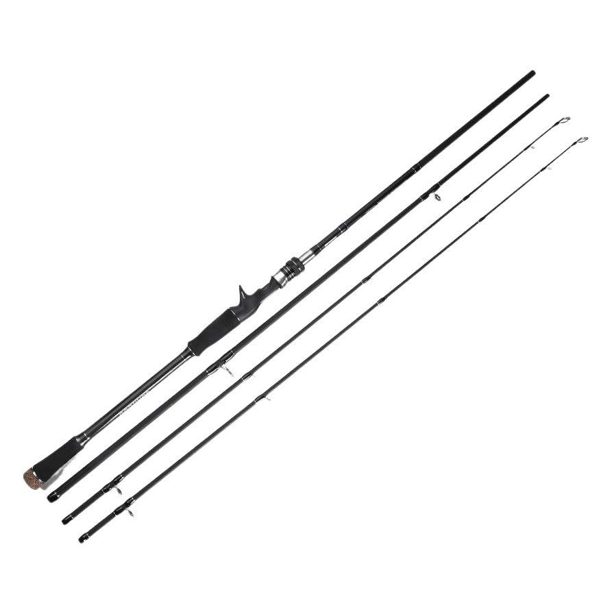 Long shot Luya Rod carbon three-section double rod slightly Rod MH/H2.7 m 3 m sea bass rod portable double rod slightly Luya Rod