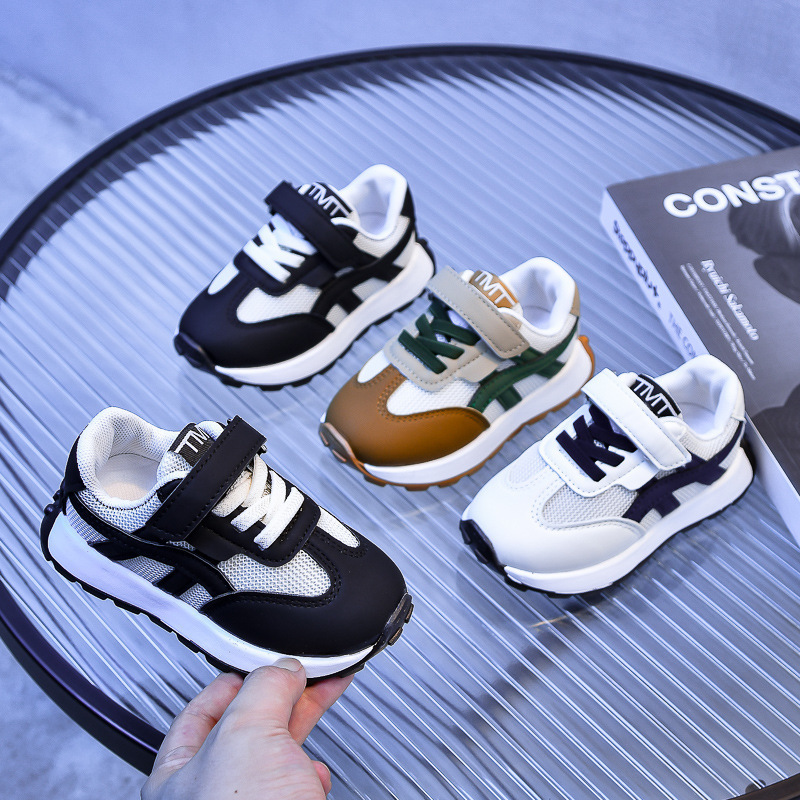 2025 Spring and Autumn New Baby Walking Shoes, Boys' and Girls' Sports Shoes, Mesh Breathable Non-slip Children's Running Shoes, Wholesale Agent