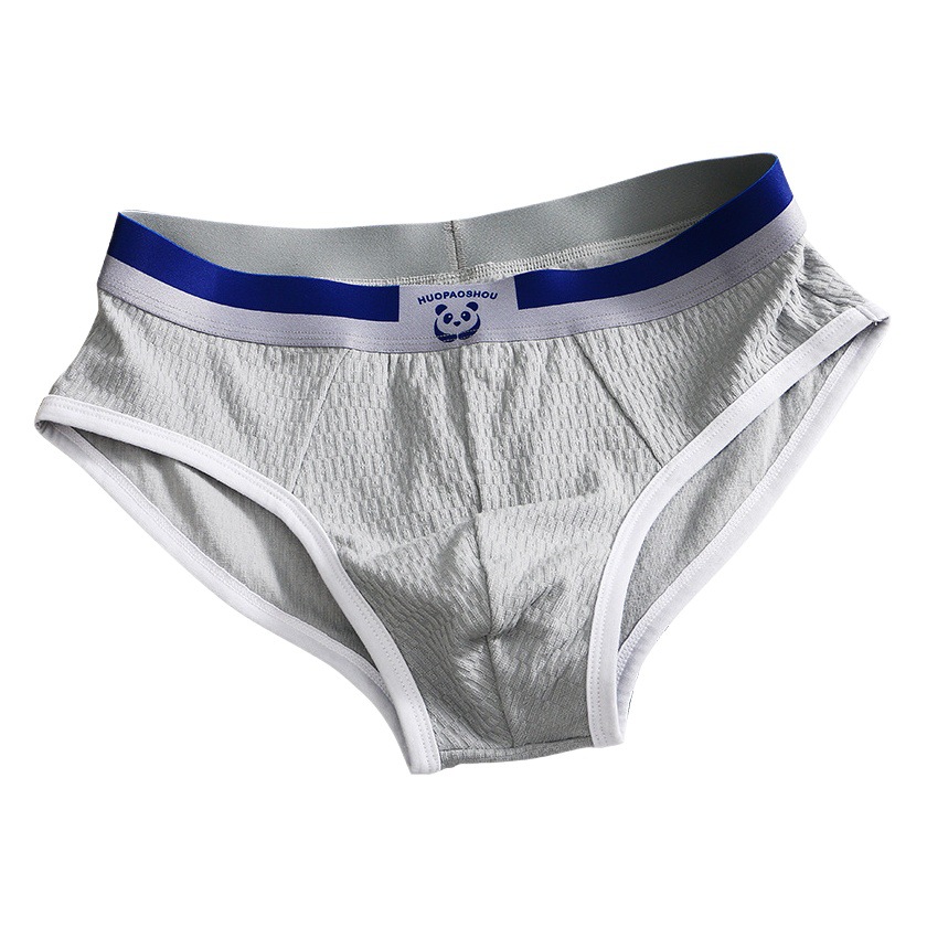 Huajielong men's triangle men's underwear cotton underwear briefs plus size simple breathable thin fashion one-piece delivery