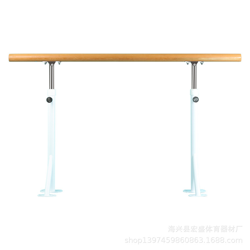 Picture of Wholesale floor-to-floor fixed dance bar dance room classroom children's practice bar dry adjustable lifting and pressing leg bar