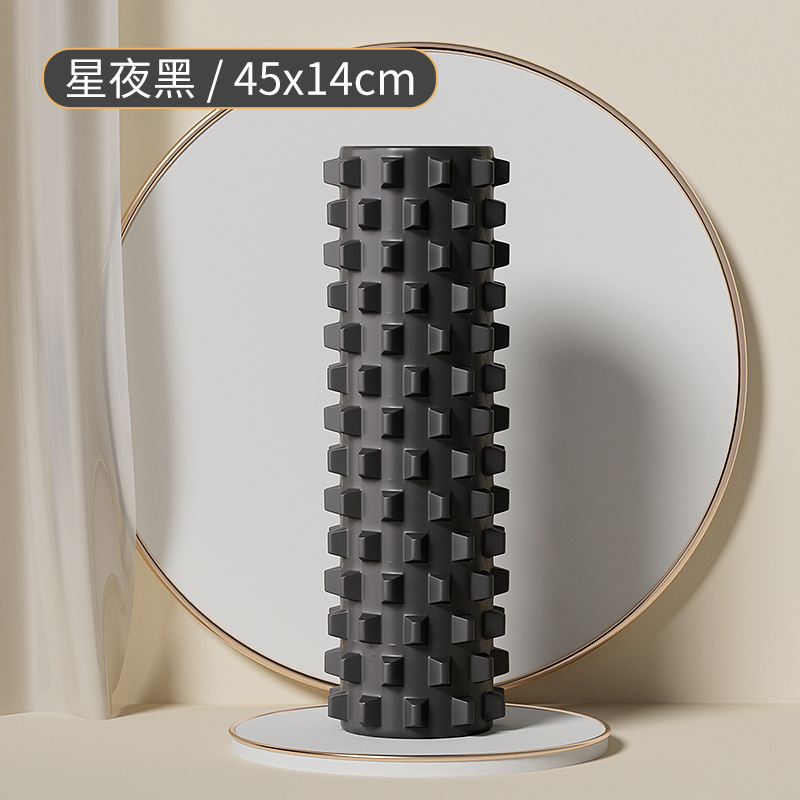 Picture of SanFan Solid Foam Shaft Muscle Relaxation Massage Roller Professional Fitness Yoga Column Auxiliary Equipment Mace