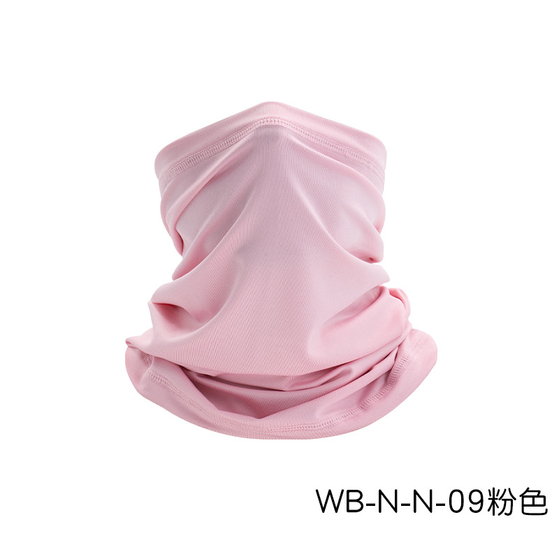 Picture of Outdoor breathable sunscreen breathable Ice Silk sports turban scarf Fishing Magic face scarf collar riding mask headgear