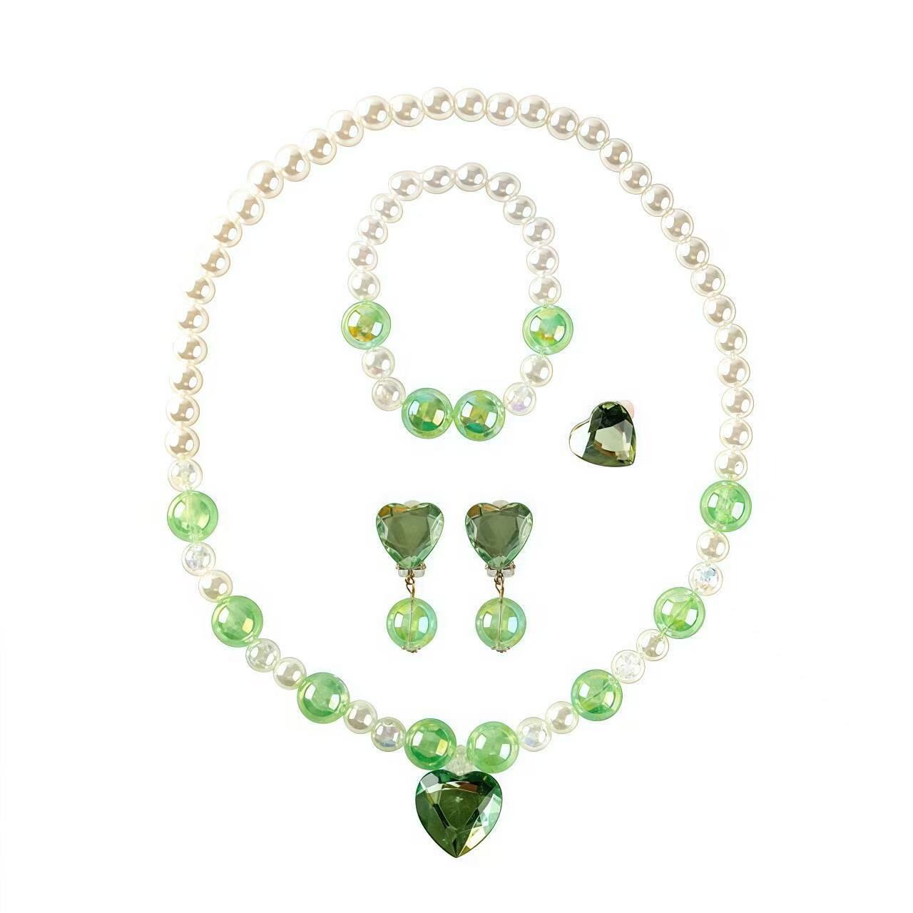 Picture of Amazon New Kidsren's Necklace Unicorn Bead Set DIY Kidsren's Jewelry Girls Ring Necklace Wholesale