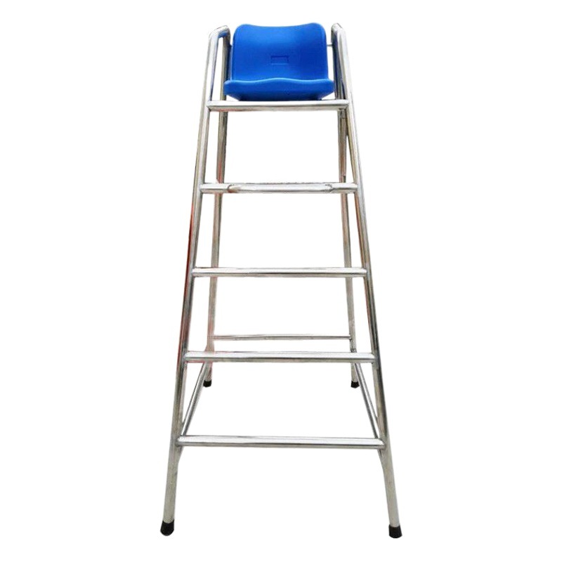 Swimming Pool Life-saving Equipment Thickened 304 Stainless Steel Life-saving Chair Lifeguard Seat Observation Lookout Referee Chair