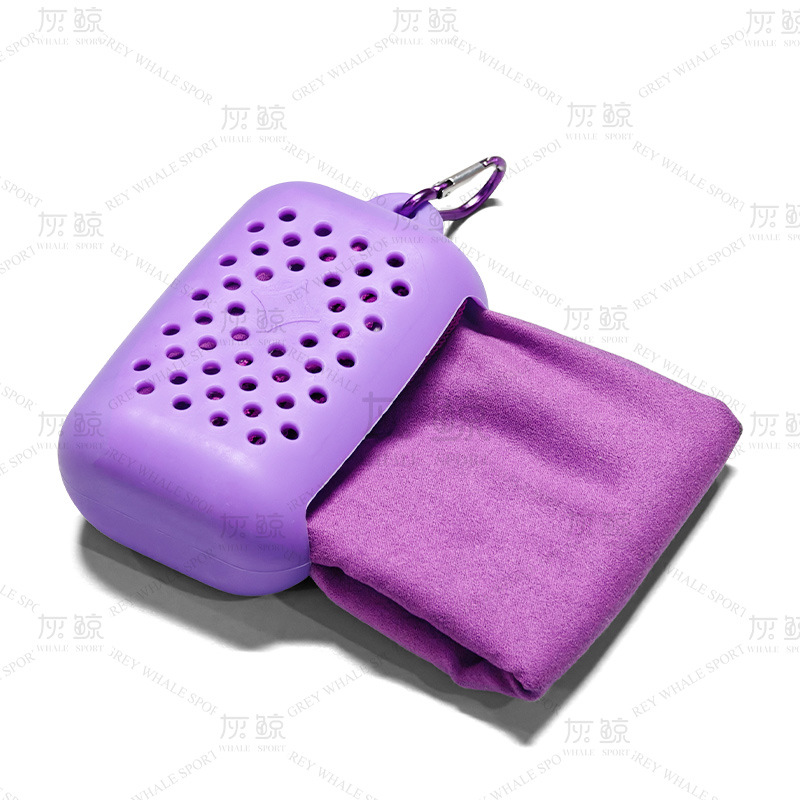 Picture of Microfiber Quick-drying Sports Towel Sweat-absorbent Sports Yoga Fitness Double-sided Fleece Towel Cross-border Hot-selling Beach Towel