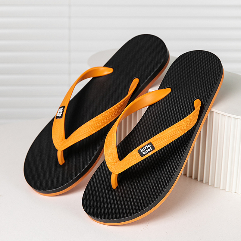 Men's Flip-Flops Summer Outer Wear Guangdong Slippers Flip-Flops Shoes Students Outdoor Men's Beach Shoes
