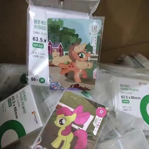 Pony Polaroid special 66*91mm protective film Ye Luoli flat popcorn card film 20 silk thick transparent
