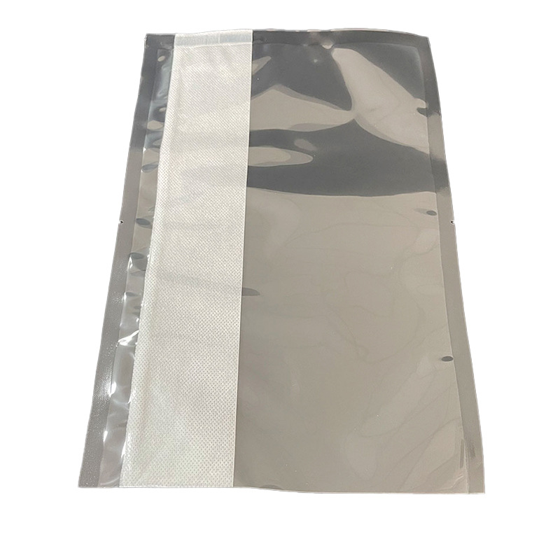 Picture of Manufacturer's Sterile Sampling Bag with Pressure Strips Vertical Single-Bone Laboratory Homogenization Bag Pe Material Sample Storage Bag