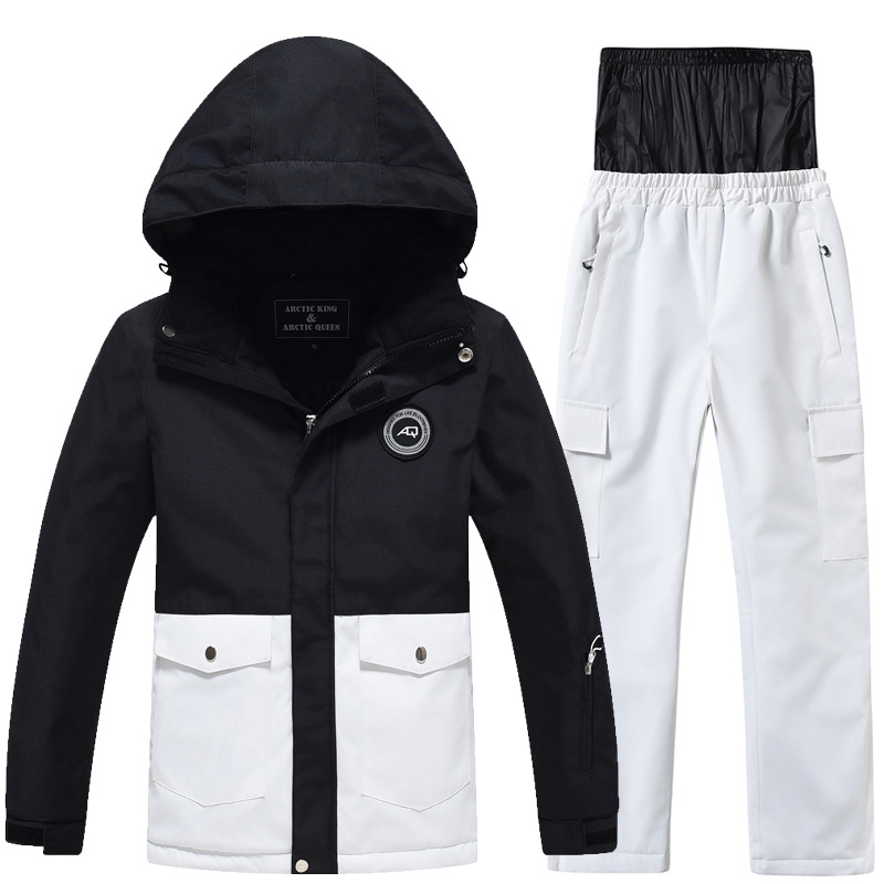 Picture of New Children's Ski Suit suit Boys and Girls Winter Outdoor Waterproof Warm Thickened Children's Ski Suit