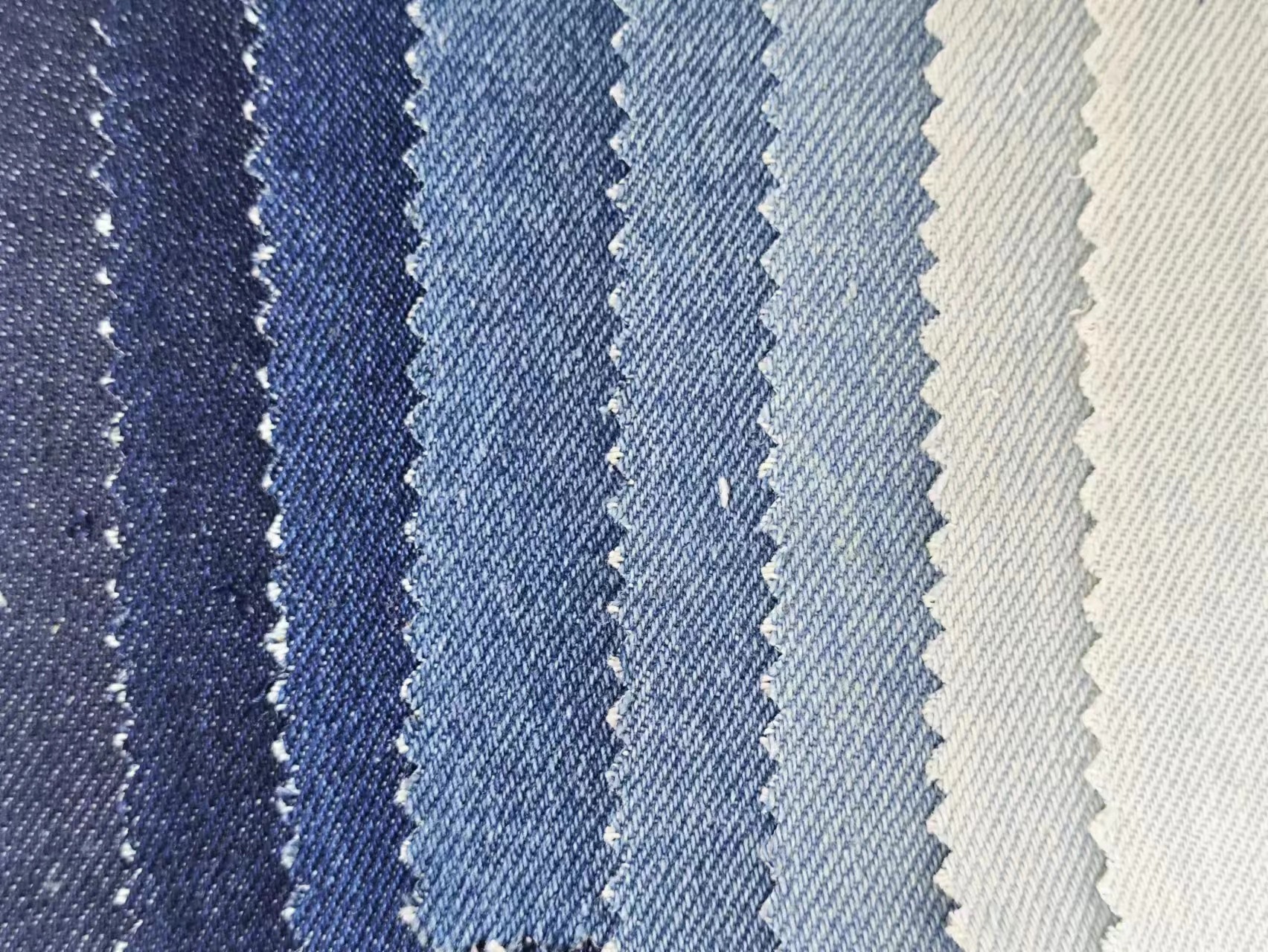 14A Thickeneded Washed Denim 7X7 Thick Twill Denim Fabric Pants Jacket Shoe Material A37 Customized Hot Style