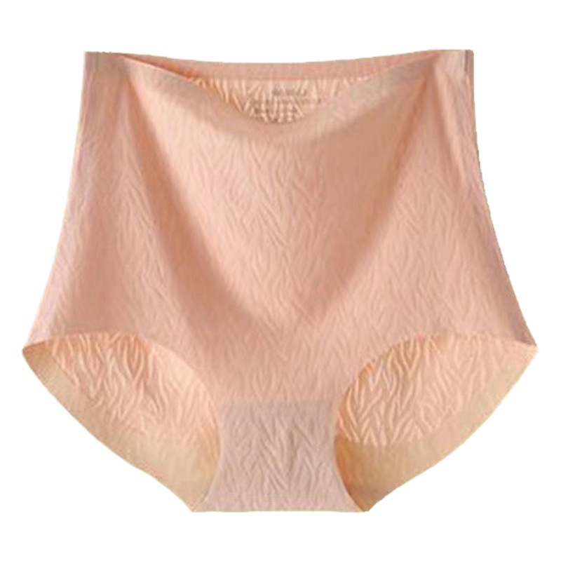 New High Waist Seamless Underwear Women's sexy hip lifting seamless plus size belly contracting hip lifting women's cotton briefs