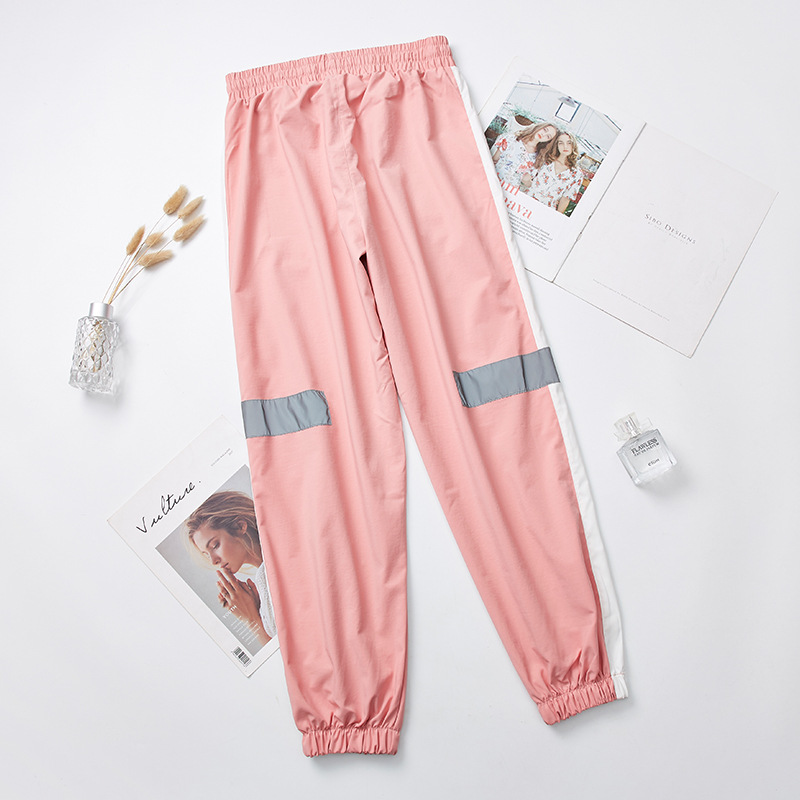 Picture of 2020 New Milk Silk Sports Pants Women's Trousers Loose Yoga Pants Silky Breathable Quick-drying Women's Fitness Pants
