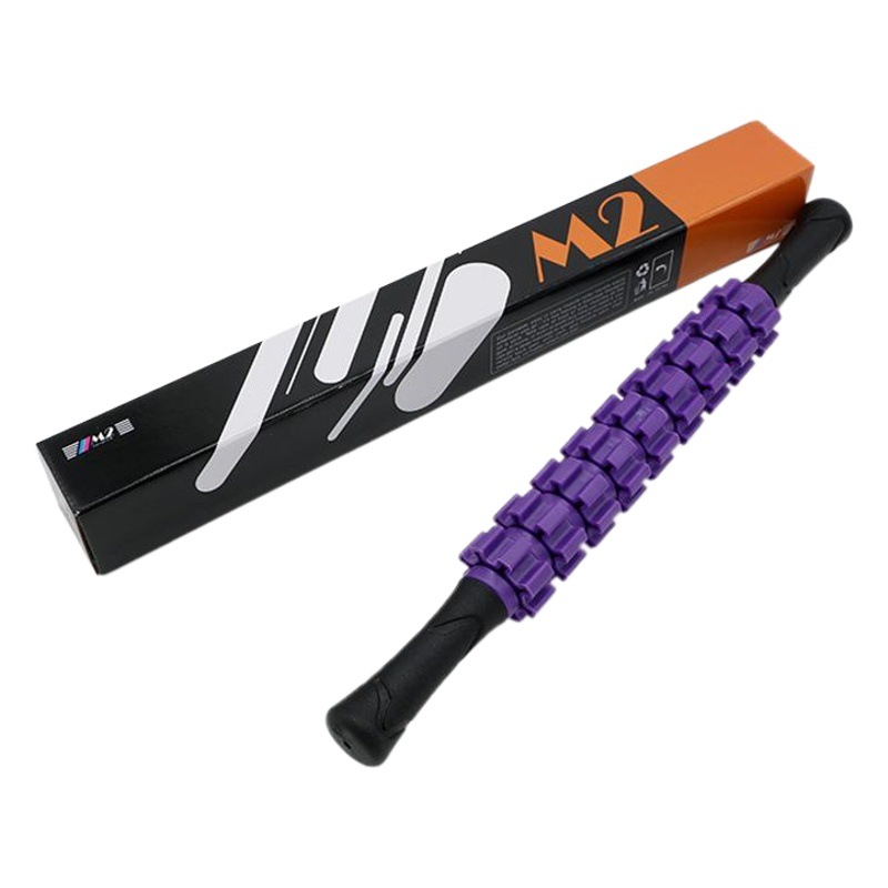 Gear massage stick private teaching fascia roller plastic roller bar shaft fitness yoga deep muscle relaxation massage shaft