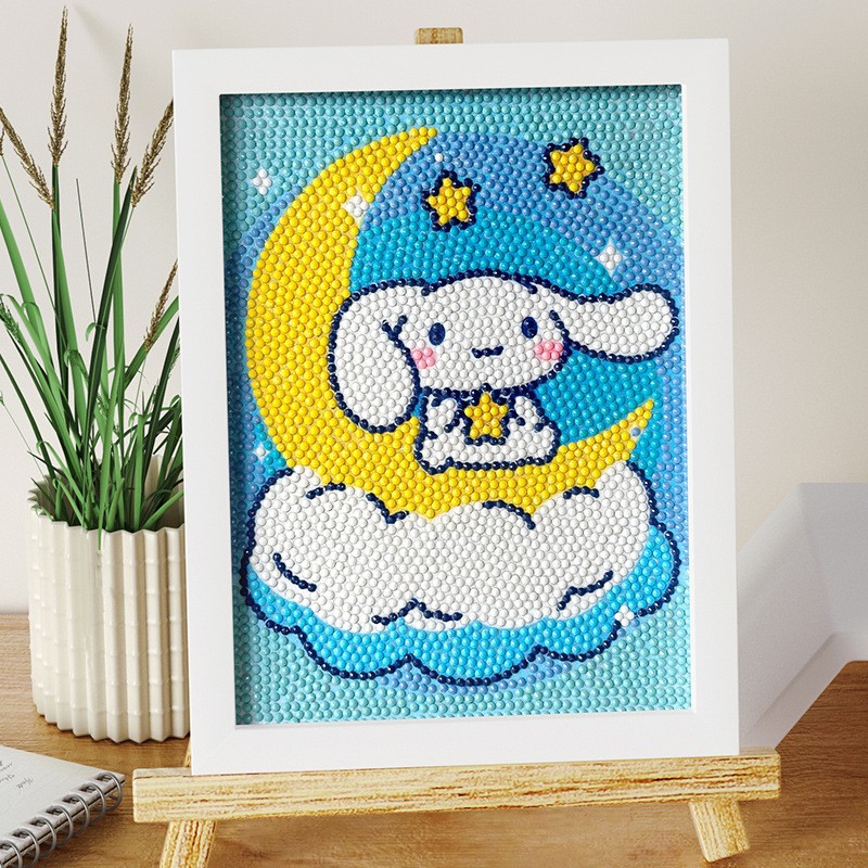 Picture of Children's DIY Diamond Painting Wholesale Princess Diamond Stickers Rabbit Dot Diamond Painting Kindergarten Handmade Educational Toys