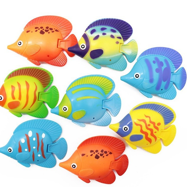 Amazon diving fish toy clown fish diving torpedo water diving stick diving ring children toy fish