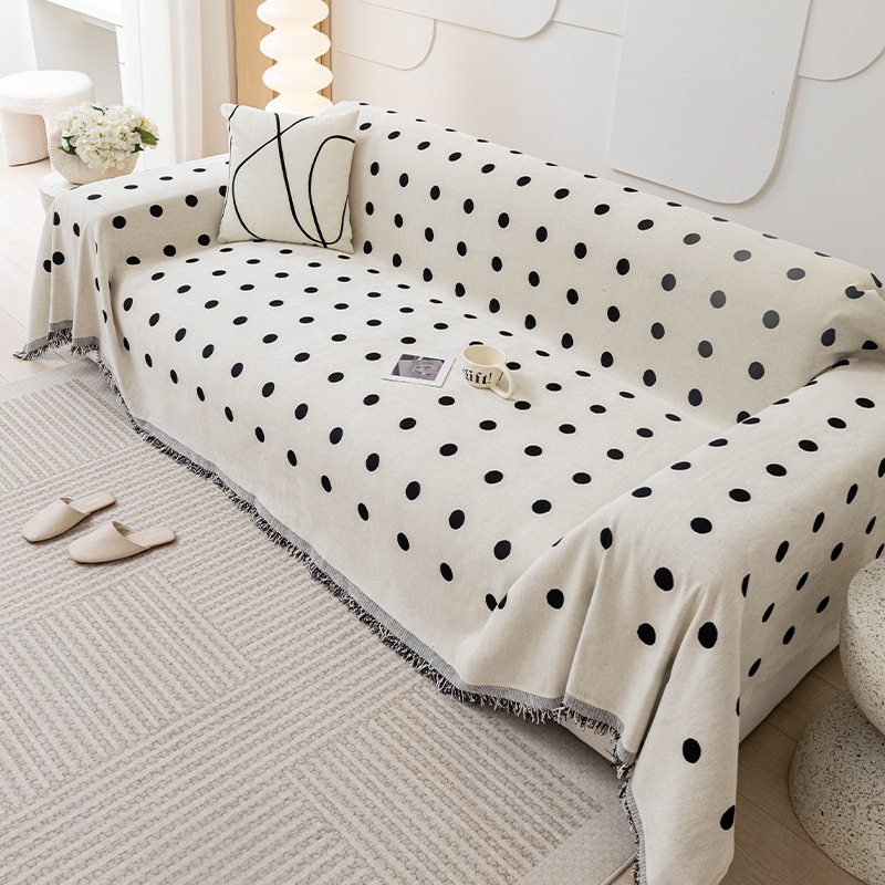 2024 New Full Cover Universal Sofa Cushion Ins Single Person Sofa Cover Cover Blanket Sofa Cover Cushion Blanket for Four