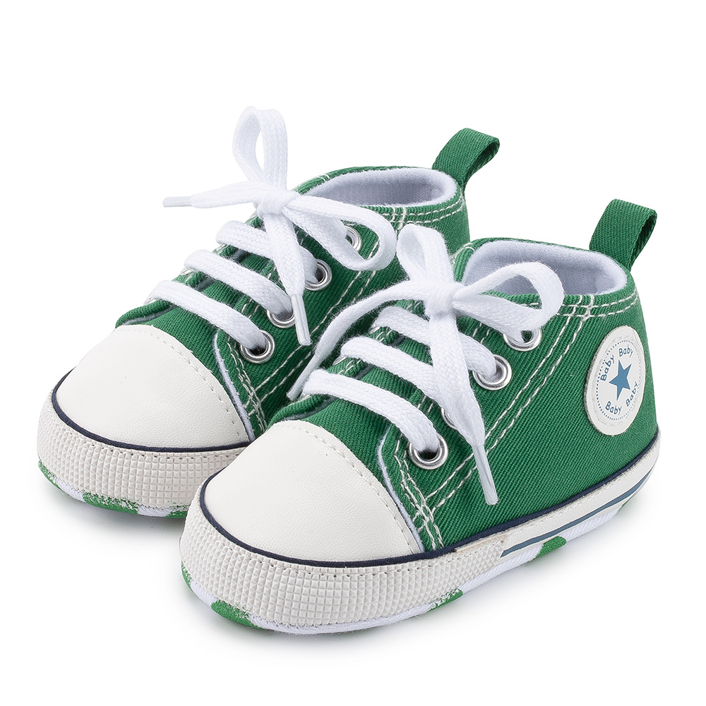 Picture of Amazon popular baby shoes baby shoes classic canvas shoes children's shoes soft bottom toddler shoes baby shoes