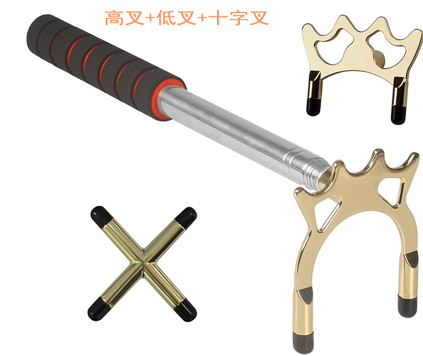 Picture of Telescopic pool cue support Telescopic frame rod Telescopic pool frame rod Billiard bridge rod Telescopic pool stick bridge Billiard support