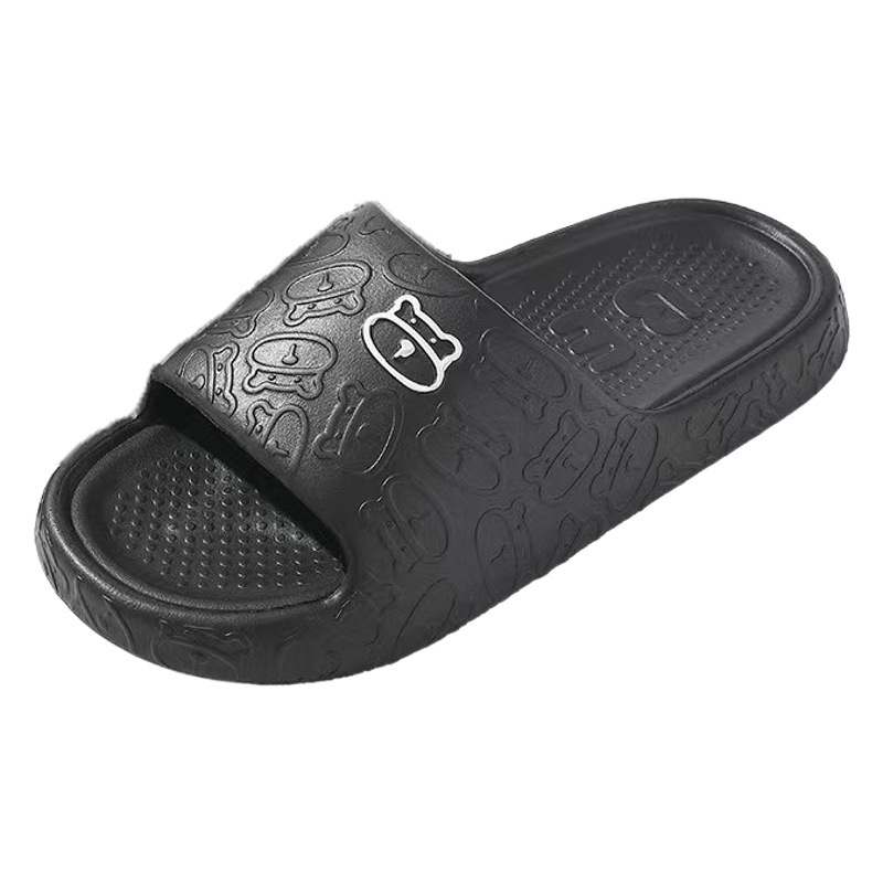 Slip Slippers Men's Summer New Thick Sole Outer Wear Home Bathroom Non-Slip Deodorant Soft Sandals and Slippers for Men