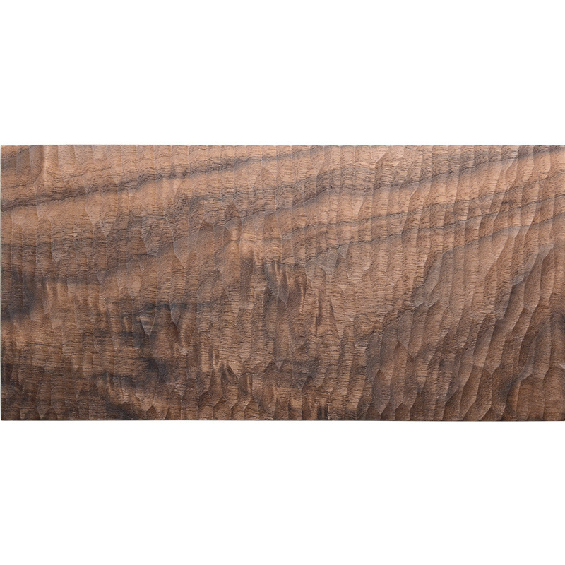 Picture of Walnut Kung Fu Tea Set Tray Japanese-Style Solid Wood Hand-Carved Textured Tray Wooden High-End Dry Brewing Tea Tray Tea Table