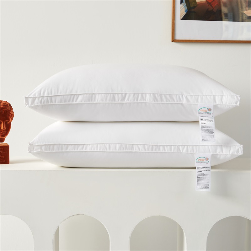 Picture of Cotton Hotel Pillow B&B Hotel Special Pillow Pair Single Soft High Pillow Non-Collapse Pillow Core