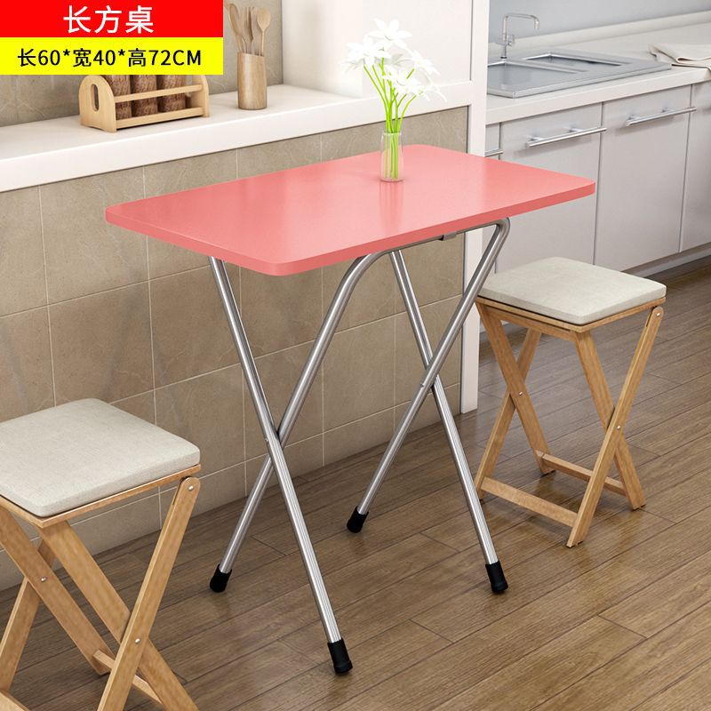 Picture of Wholesale Folding Table Dining Table Home Small Dining Table Portable Outdoor Folding Stalling Table Square Dormitory Simple