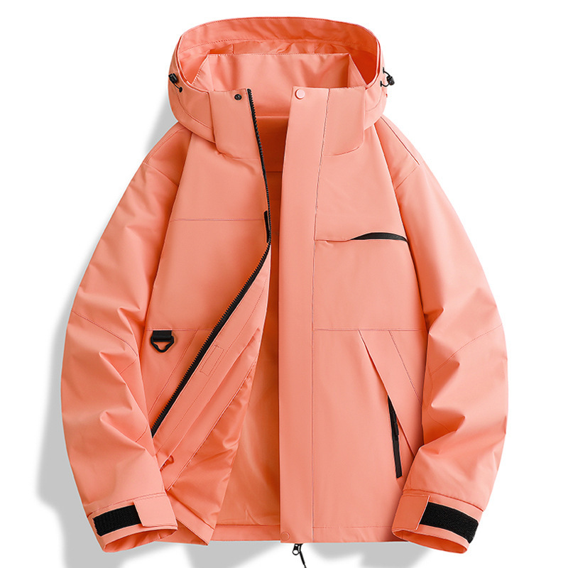 Picture of Woodpecker jacket women's 2025 new autumn and winter outdoor windproof and waterproof three-in-one couple hiking and hiking jacket