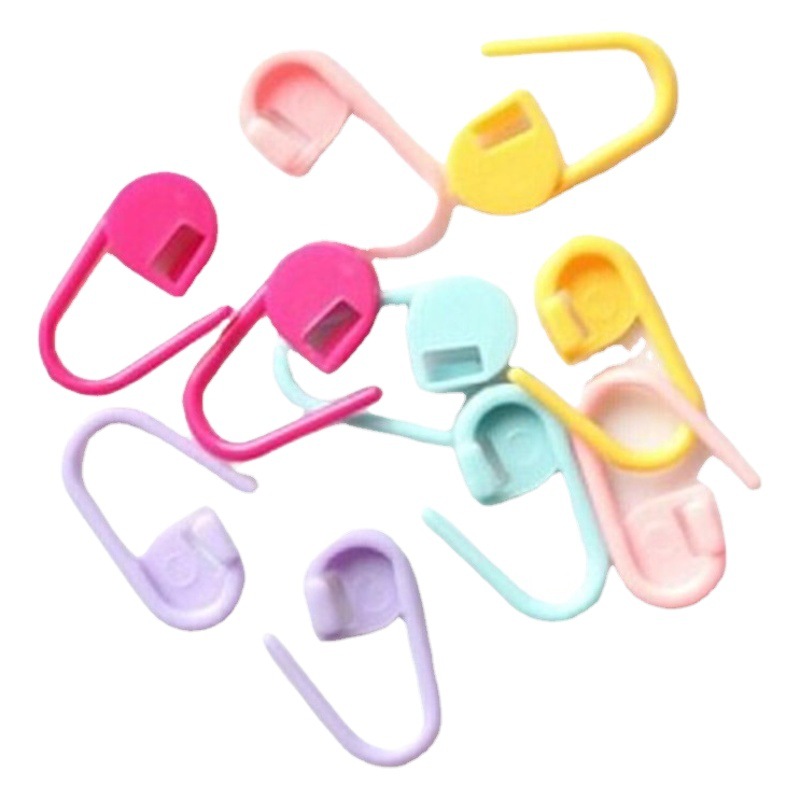DIY Knitting Tool Color Plastic Mark Small Pin Small Anti-Unlock Buckle Mark Buckle