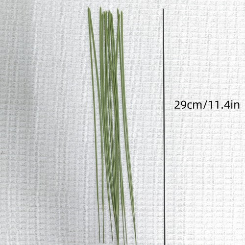 Picture of Factory straight hair twist rod No. 2 flower rod wool flower material diy hand woven 2mm coated flower rod flower stem