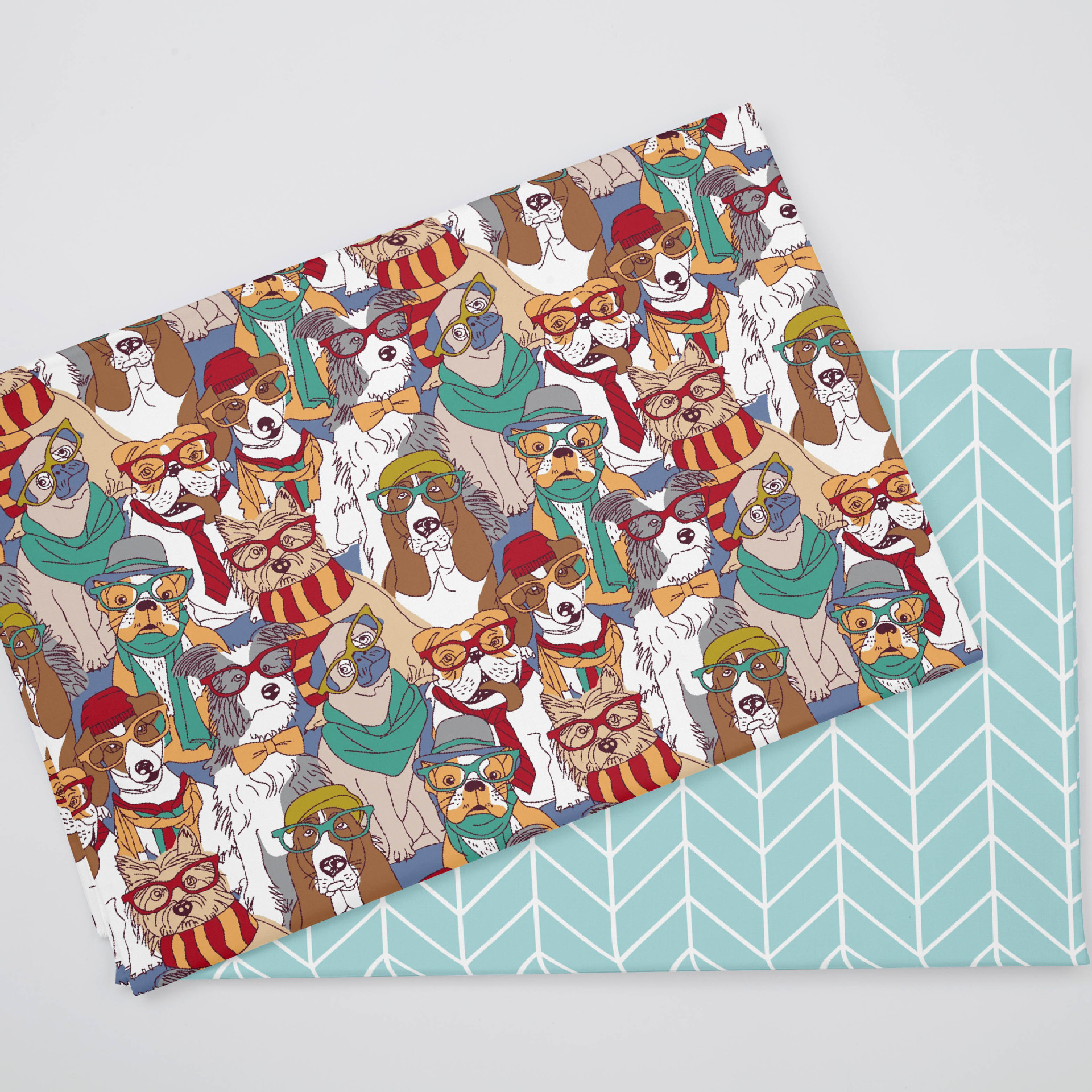 Wholesale Supply of 1.6m Widths 133*72 Twill Digital Printed Cartoon 40S Jet Cotton Fabric