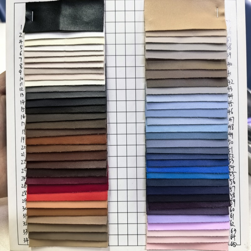 Picture of Pu Elastic Clothing Anime Leather Cosplay Lambskin Pattern Sheepskin Plain Nappa B40 Clothing Plain Elastic Brazilian Leather Fine Grain