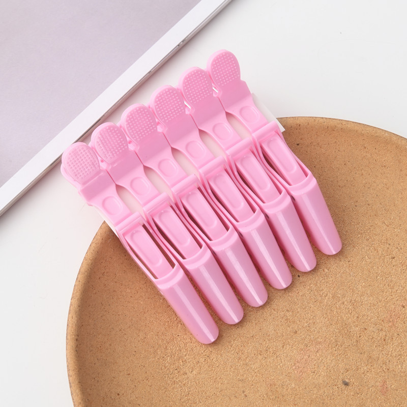 Picture of Multi-functional hair styling clip positioning partition alligator clip long mouth clip crane mouth clip curly hair stylist's choice