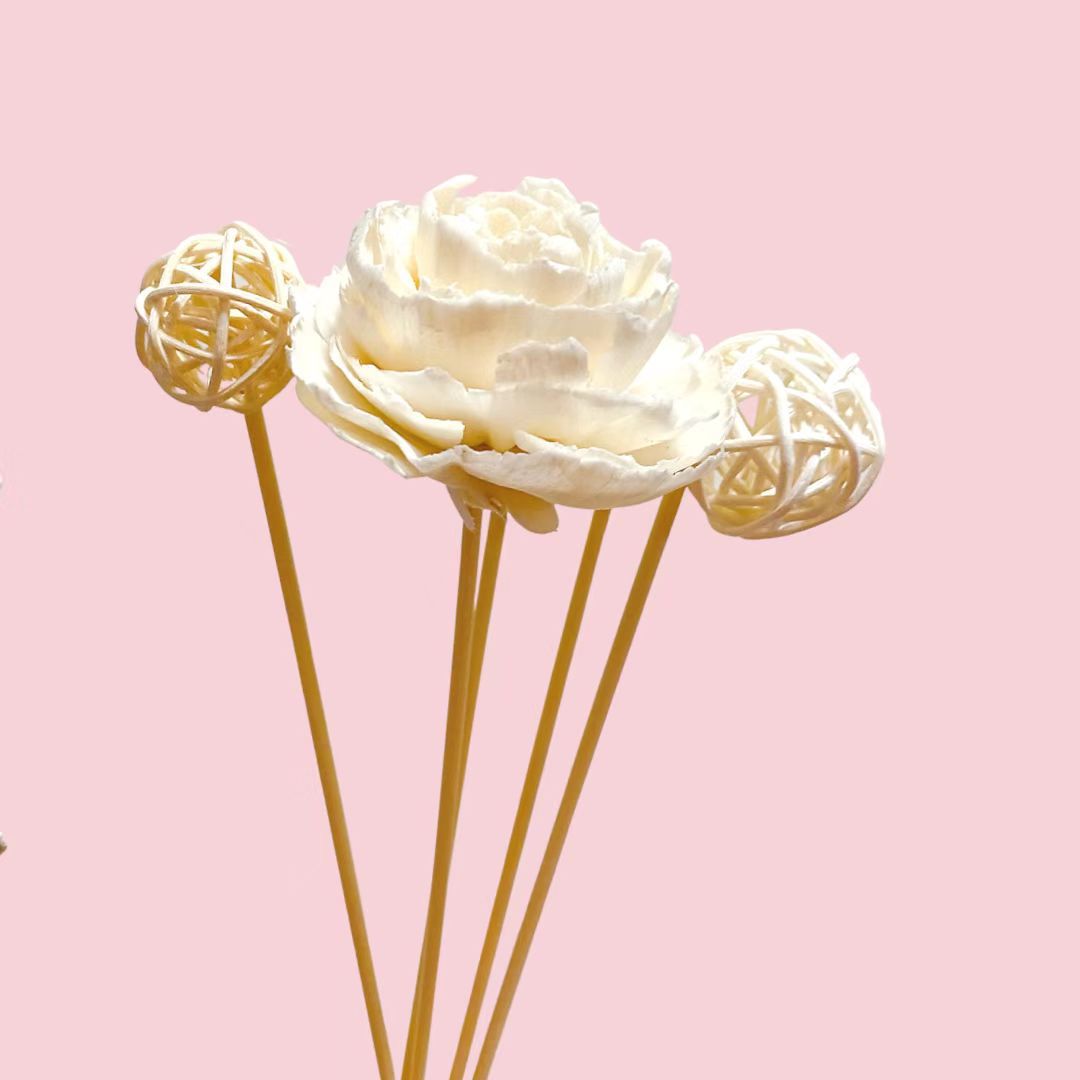 Picture of Simulation Floral Ornaments ins Decoration Home Furnishings Tongcao Rose Cafe Famous Desktop Non-fire Aromatherapy Flowers