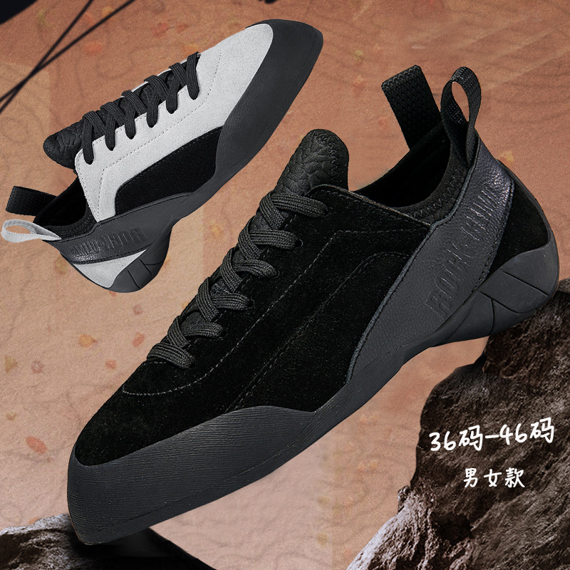 Picture of Professional Rock Climbing Shoes for Men and Women Climbing Shoes Non-Slip Indoor Beginner's Stone Holding Shoes Outdoor Training Shoes