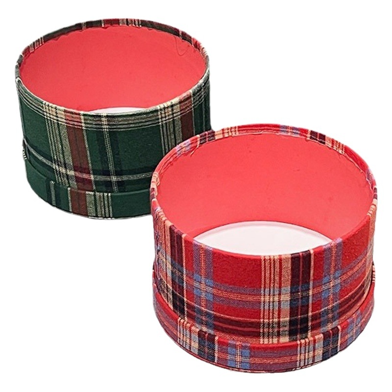 Chanel style Christmas Apple gift box hug bucket wholesale flowers gift handbag gift round bucket manufacturer