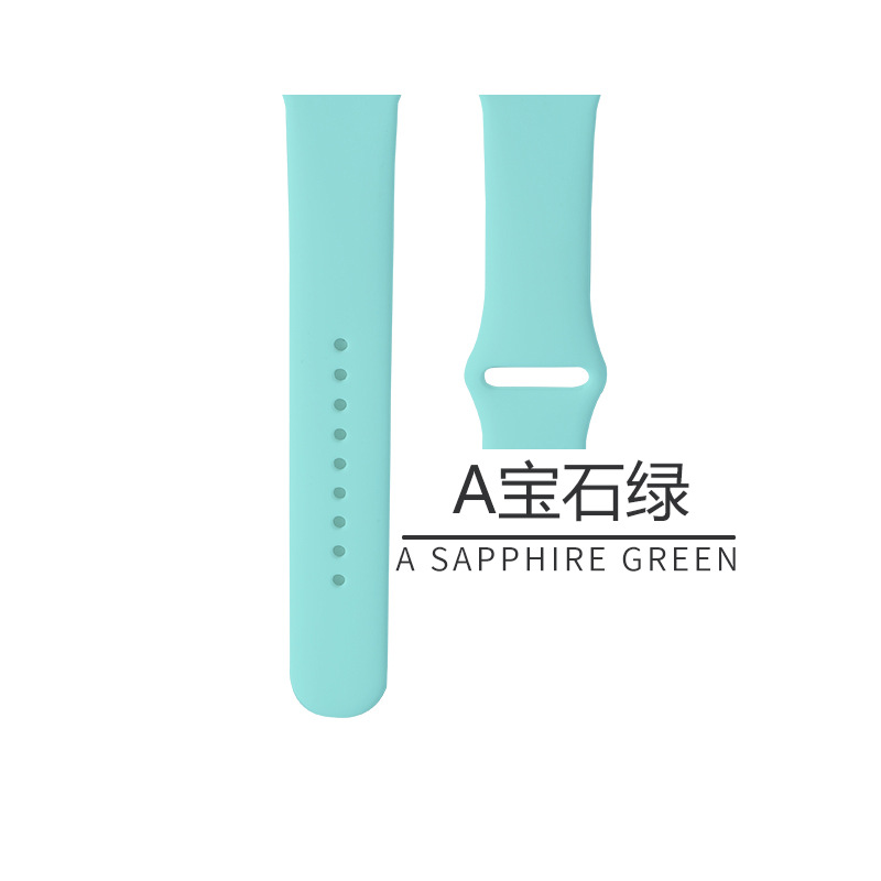Picture of For AppleWatch Apple Silicone Strap iwatch1-9/SE Smart Watch Classic Sport Strap