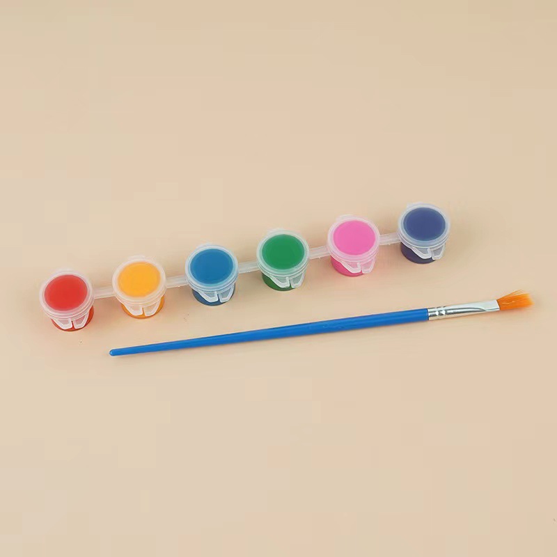 Picture of Factory Direct Sales 3ml Acrylic Paint DIY 12 Colors Continuous Body Painting Graffiti Plaster Doll Wholesale Acrylic Painting