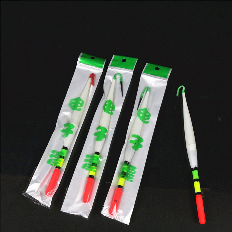 Cross-Border Wholesale Electronic Red Luminous Float, Electronic Float for Fishing, Night Fishing Glow-In-The-Dark Float, Visible in Water, Bright Float, Zhongtong Float