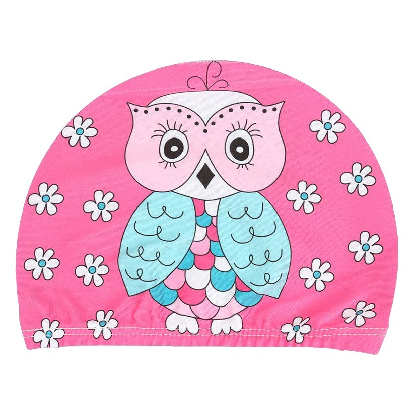 Cross-border children's swimming cap cute cartoon boys and girls swimming cloth cap children baby ear protection cloth swimming cap wholesale