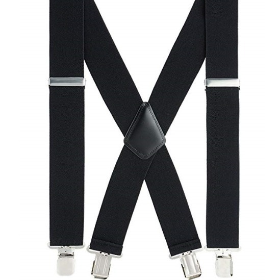 Picture of Cross mirror e-commerce men's strap clip widened 5.0cm suspenders adult men's work strap clip men's strap