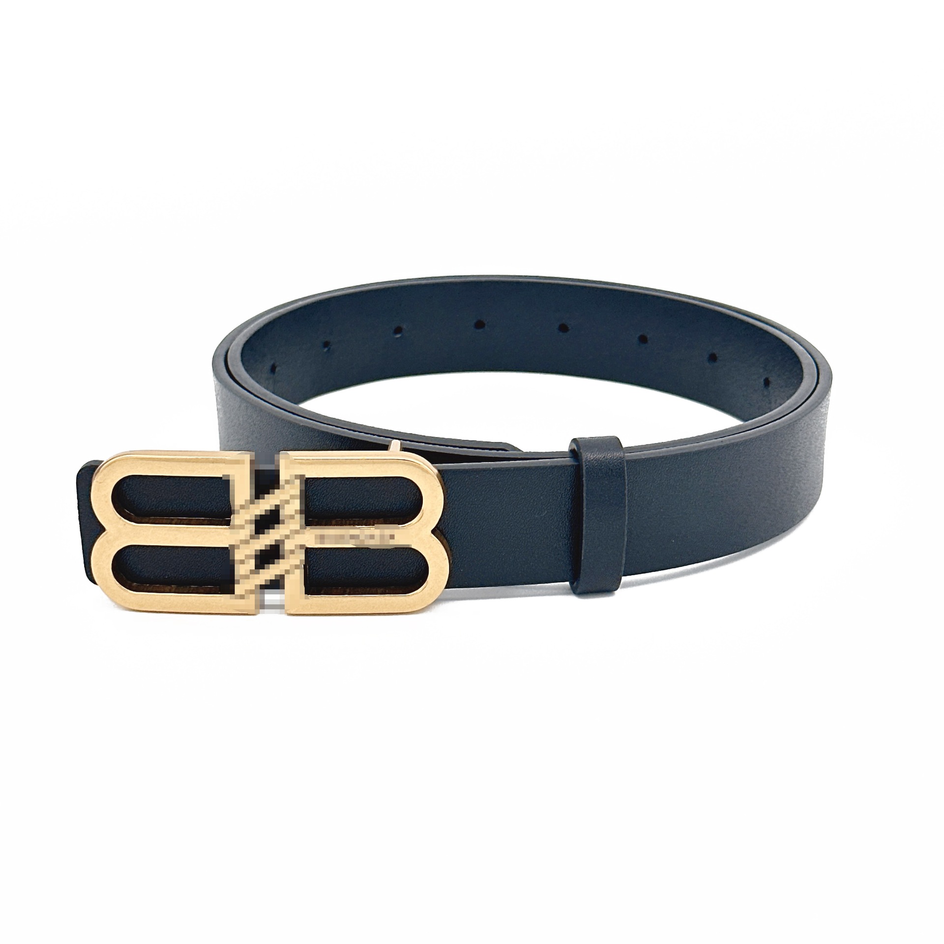 3cm New Big Brand New Bajia Men and Women Couple Belt Imitation Leather Retro Decorative Denim Culottes Belt