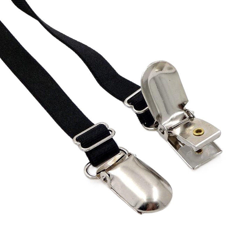 3 clip leg ring Garter duckbill clip metal buckle men and women formal shirt non-slip anti-wrinkle clip suspender socks