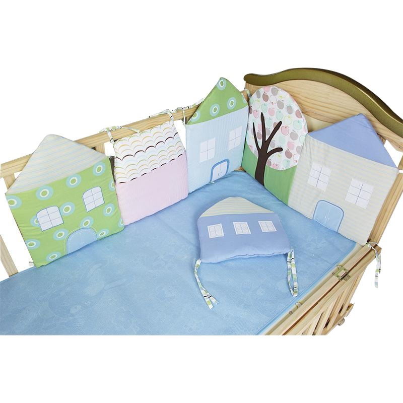 Cross-border Baby Bed Ware in stock Cartoon Cotton Small House Bed Ware Baby Bed Ware Maternal and Infant Supplies Bed Ware Soft Bag A